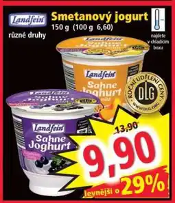 Norma Smetanový jogurt nabídka