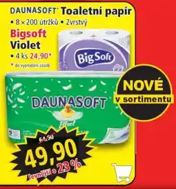 Norma DAUNASOFT Toaletní papír nabídka
