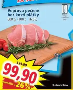 Norma Vepřová pečeně bez kosti, plátky nabídka