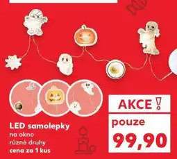 Kaufland LED samolepky na okno nabídka