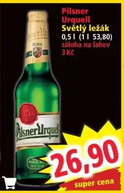 Norma Pilsner Urquell nabídka