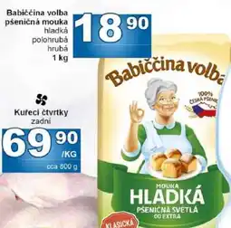 Jip Babiččina volba pšeničná mouka nabídka