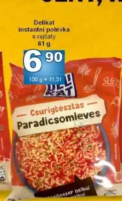 Jip Delikat instantní polévka s rajčaty nabídka