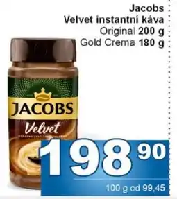 Jip Jacobs Velvet instantní káva nabídka