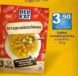 Jip Delikat instantní polévka s knedlíčky nabídka