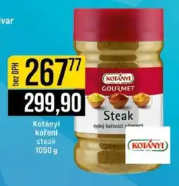 Jip Kotányi koření steak 1050 g nabídka