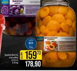 Jip Gastro servis meruňky půlené nabídka