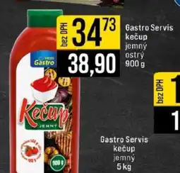 Jip Gastro Servis kečup jemný ostrý nabídka