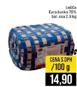 Jip Le&Co Euro šunka 70% nabídka