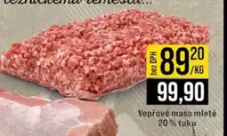 Jip Vepřové maso mleté 20% tuku nabídka