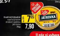 Jip Kvalitně Výhodně vepřový krém drůbeží paštika játrovka nabídka