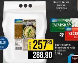 Jip Gastro Servis bramborová kaše s mlékem nabídka