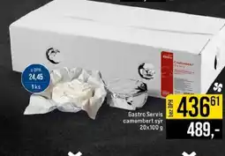Jip Gastro Servis camembert sýr nabídka