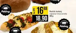 Jip Rohlik italský rajčata+mozzarella nabídka