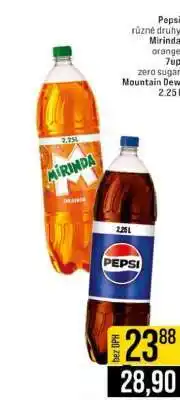 Jip Pepsi různé druhy nabídka