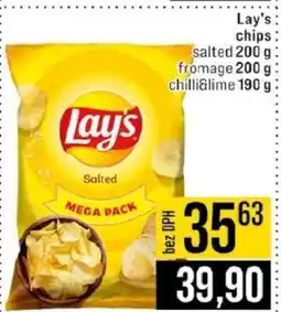 Jip Lay’s chips nabídka