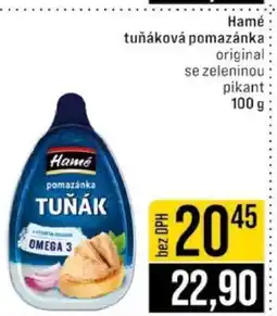 Jip Hamé Tuňáková pomazánka nabídka