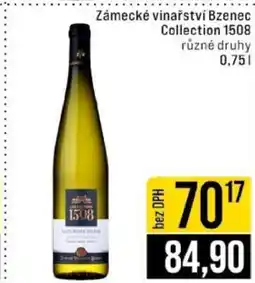 Jip Zámecké vinařství Bzenec Collection 1508 nabídka