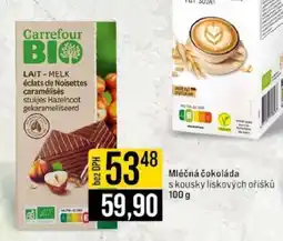 Jip Mléčná čokoláda s kousky lískových oříšků nabídka