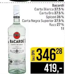 Jip Bacardi nabídka