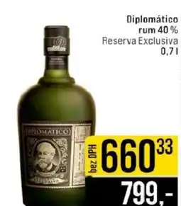 Jip Diplomático rum 40 % nabídka