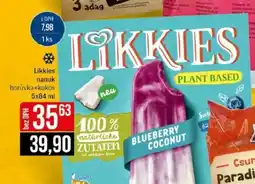 Jip Likkies nanuk borůvka + kokos nabídka