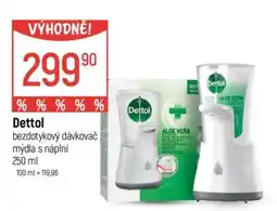 Globus Dettol bezdotykový dávkovač mýdla s náplní nabídka