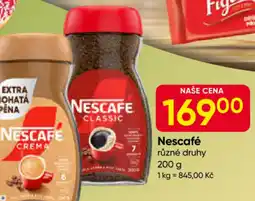 Hruška Nescafé nabídka