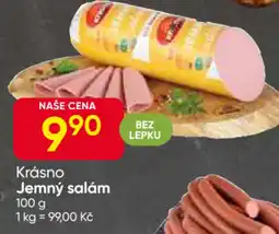 Hruška Krásno Jemný salám nabídka
