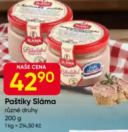 Hruška Paštiky Sláma nabídka