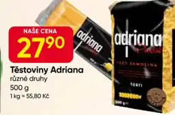 Hruška Testoviny Adriana nabídka