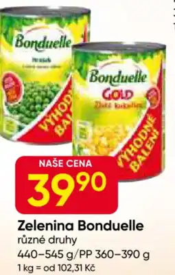 Hruška Zelenina Bonduelle nabídka