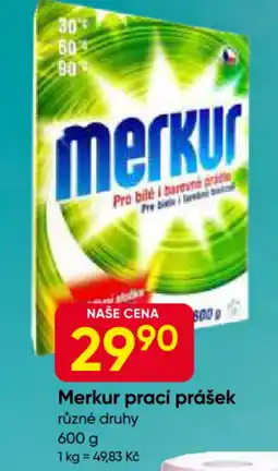 Hruška Merkur prací prášek nabídka