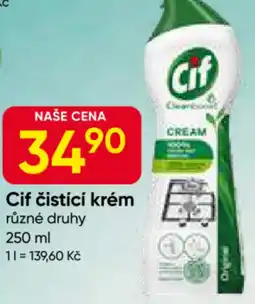 Hruška Cif čistící krém nabídka