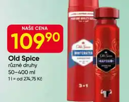 Hruška Old Spice nabídka