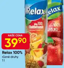 Hruška Relax 100% nabídka