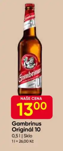 Hruška Gambrinus Originál 10 nabídka