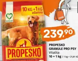 Trefa Propesko granule pro psy nabídka