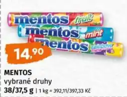 Trefa Mentos nabídka