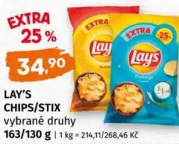 Trefa Lay's chips/stix nabídka
