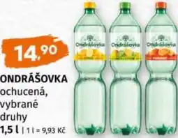 Trefa Ondrášovka ochucená nabídka