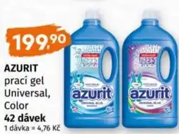 Trefa AZURIT prací gel Universal, Color nabídka