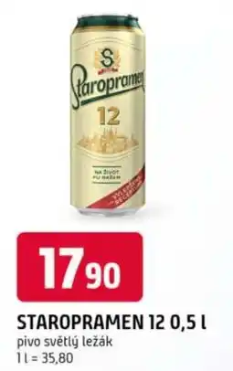 Trefa Staropramen 12 nabídka