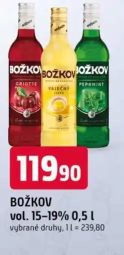 Trefa Božkov vol. 15-19% nabídka