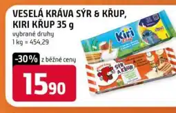 Trefa Veselá kráva sýr & křup, kiri křup nabídka