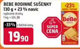 Trefa Bebe rodinné sušenky nabídka