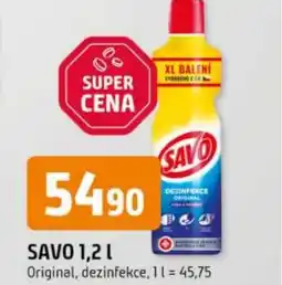 Trefa Savo Original, dezinfekce nabídka
