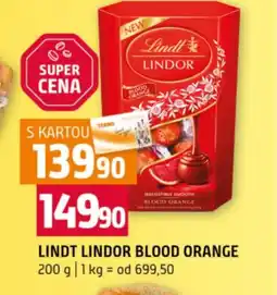 Terno Lindt lindor blood orange nabídka