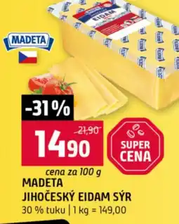 Terno Madeta jihočeský eidam sýr nabídka