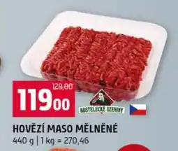 Terno Hovězí maso mělněné nabídka